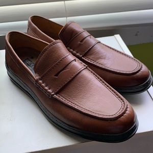 Cole Haan brown Traveler loafer